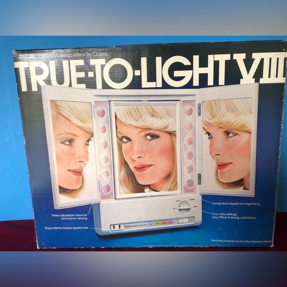 Clairol Makeup True To Light Deluxe Lighted Make Up Mirror Design